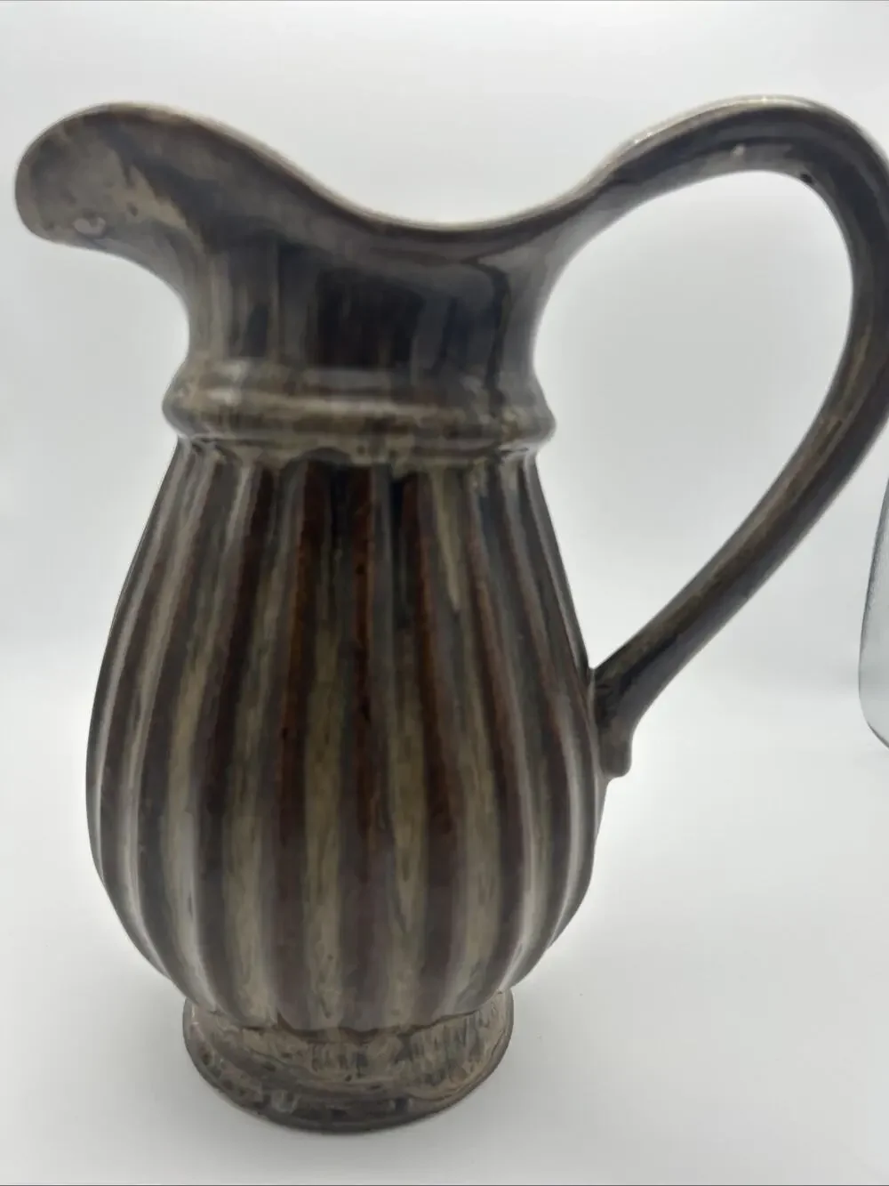 Beautiful Rustic Style Pitcher. Great Condition No Cracks Or Breaks.
